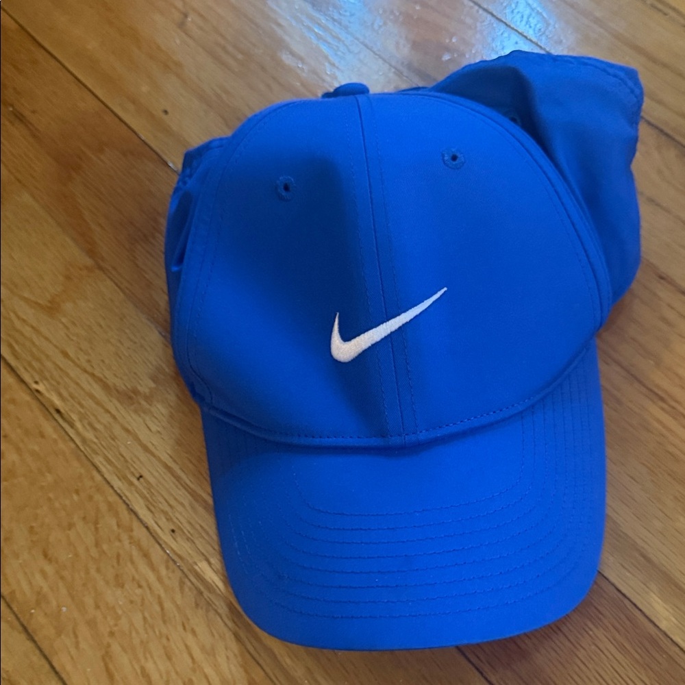 Nike Royal Blue Cap with White Logo